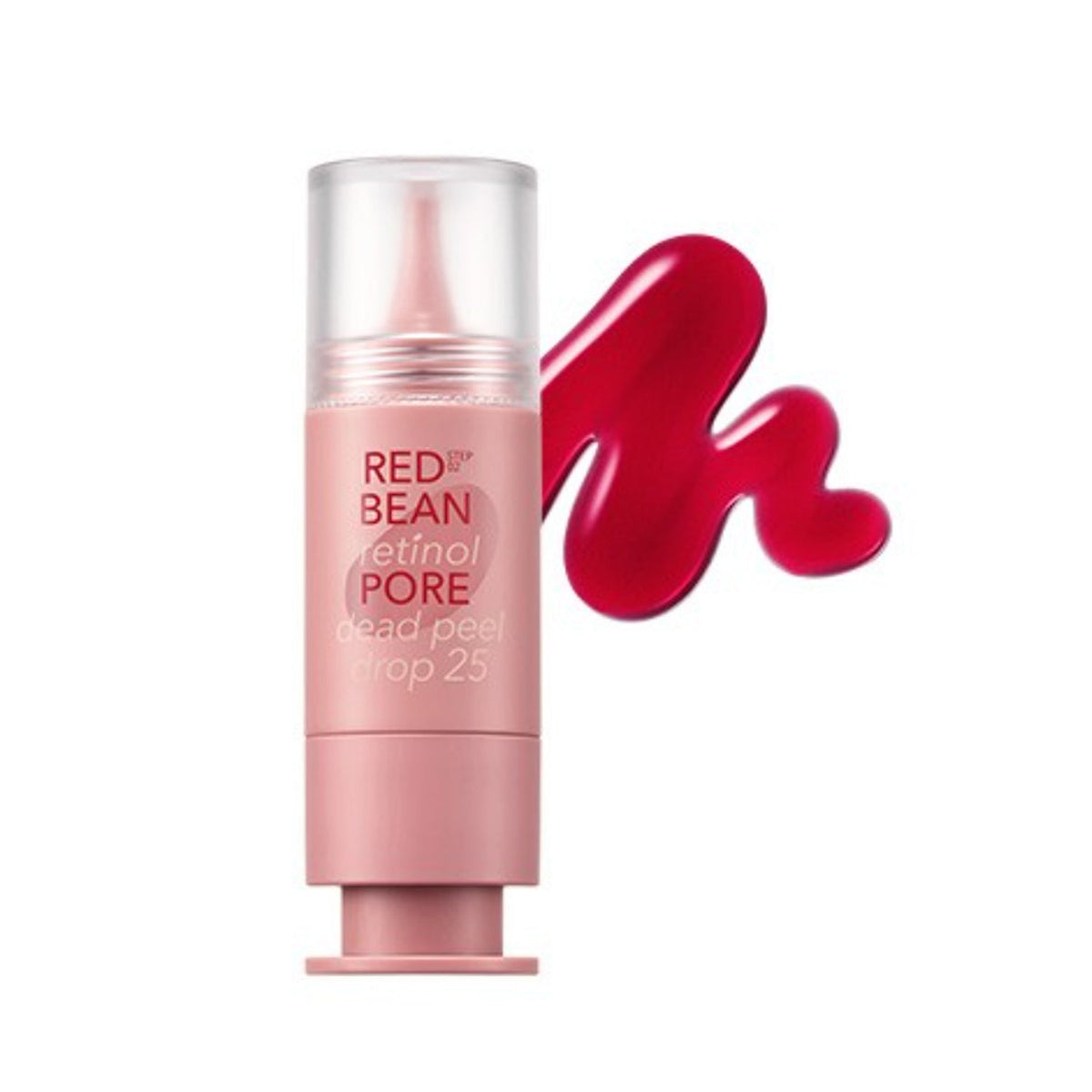 MISSHA MISSHA Red Bean Retinol Pore Dead Peel Drop 25 15g - anti-aging - front bottle shot