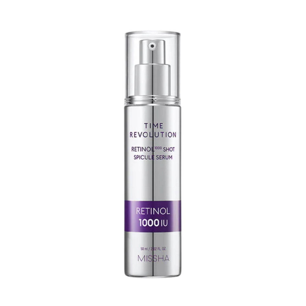 MISSHA MISSHA Time Revolution Retinol 1000 Shot Spicule Serum 50ml - hydrating - front bottle shot