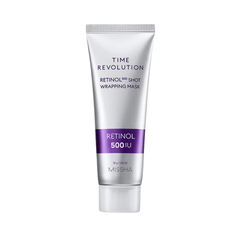 MISSHA MISSHA Time Revolution 500 Shot Wrapping Mask 80g - hydrating - front bottle shot