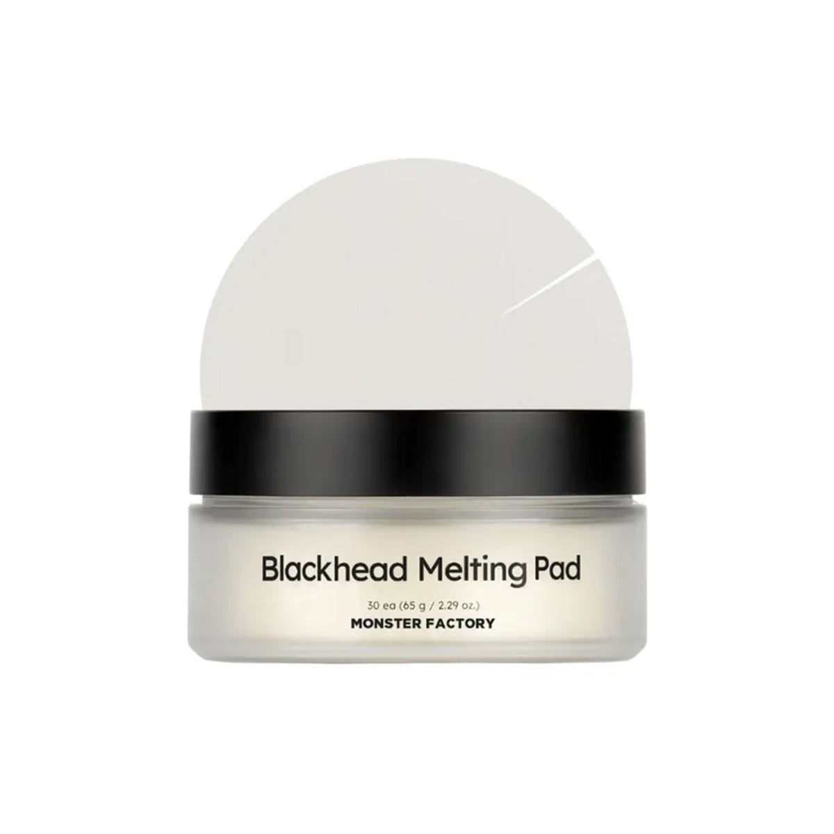 MONSTER FACTORY MONSTER FACTORY Blackhead Melting Pad 30ea - soothing - front bottle shot