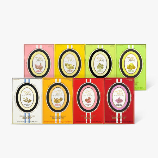 MONTBEST MONTBEST Blending Kombucha 8-Flavor Sampler 80 Sticks - daily care - front bottle shot