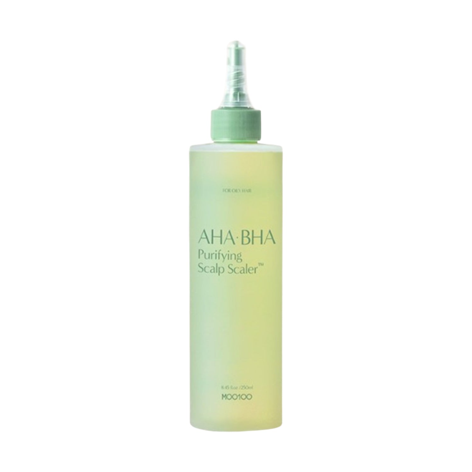 MOO100 MOO100 AHA·BHA Purifying Scalp Scaler 250ml - oil control - front bottle shot