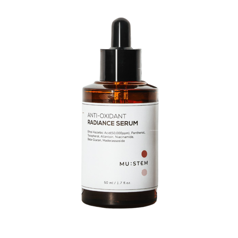 MU:STEM MU:STEM Antioxidant Radiance Serum 50ml - soothing - front bottle shot