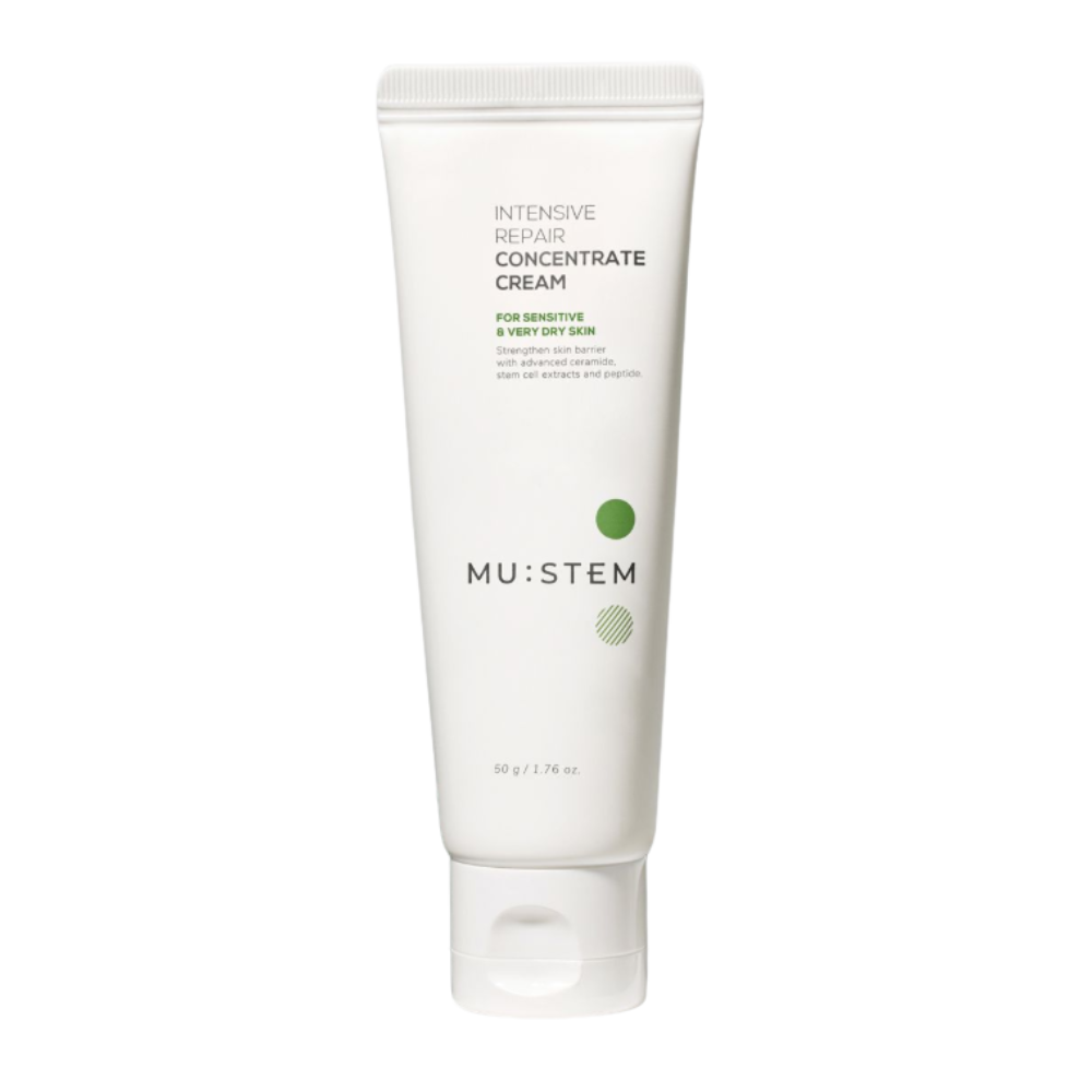 MU:STEM MU:STEM Intensive Repair Concentrate Cream 50g - hydrating - front bottle shot