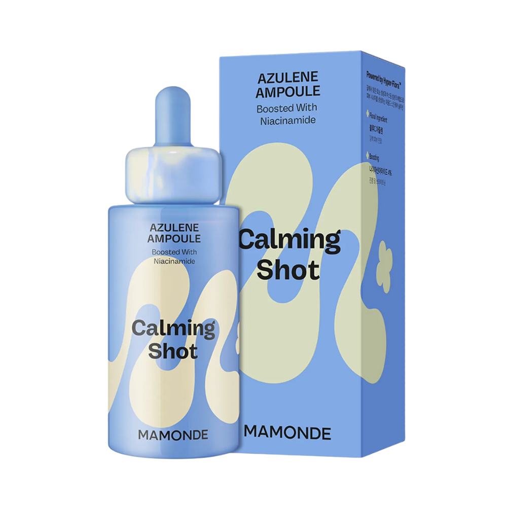 Mamonde Mamonde Calming Shot Azulene Moisture Ampoule for Blemish Marks 50ml - hydrating - front bottle shot
