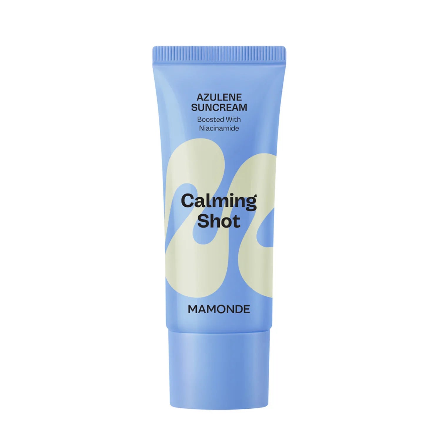 Mamonde Mamonde Calming Shot Azulene Sun Cream SPF50+ PA++++ 35ml - soothing - front bottle shot