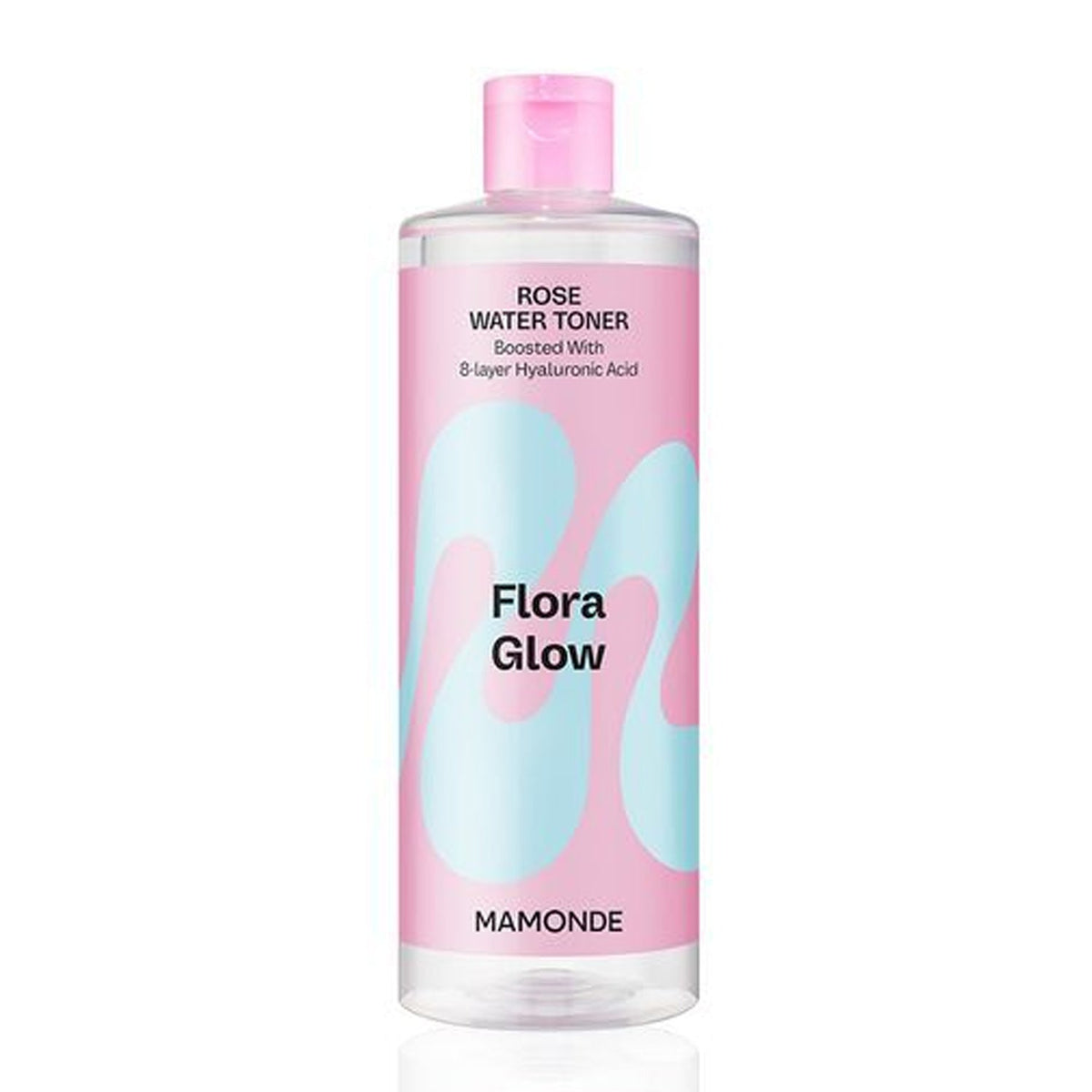 Mamonde Mamonde Flora Glow Rose Water Toner Large Size 500ml - hydrating - front bottle shot