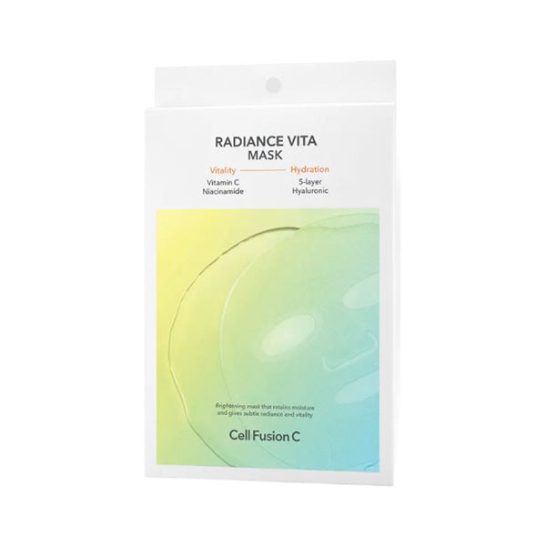 Cell Fusion C Cell Fusion C Radiance Vita Mask 25ml 5ea - hydrating - front bottle shot