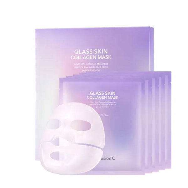 Cell Fusion C Cell Fusion C Glass Skin Collagen Mask 35g 5ea - brightening - front bottle shot