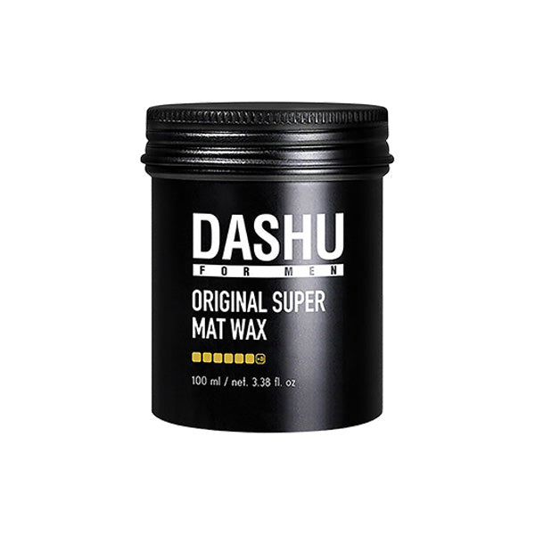 DASHU DASHU For Men Original Super Matte Wax 100g - nourishing - front bottle shot