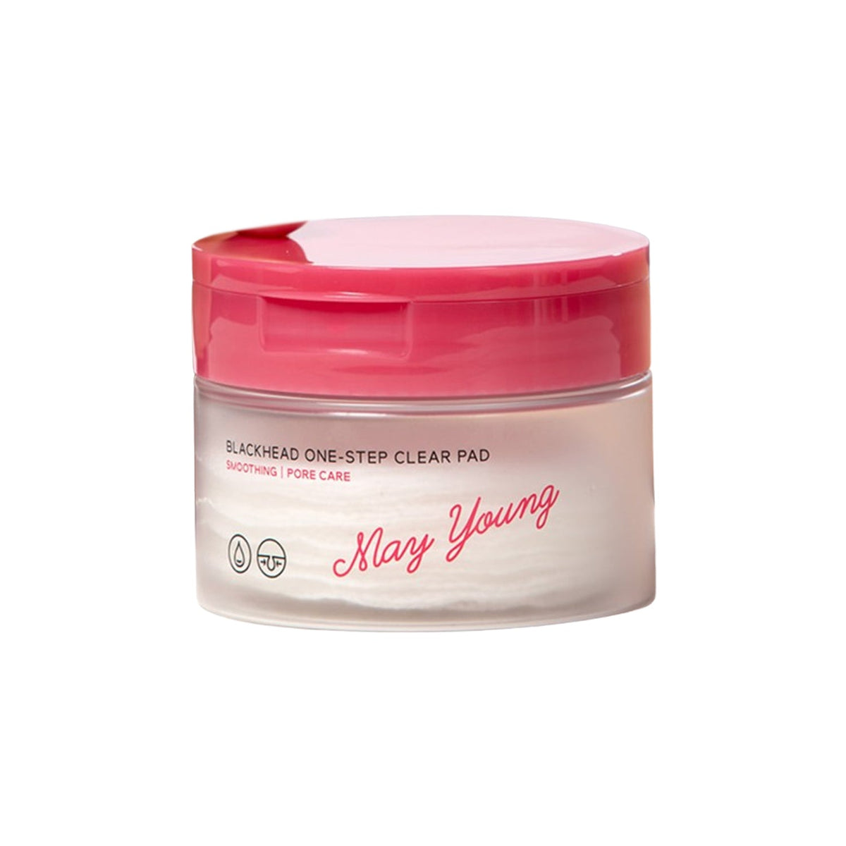 May Young May Young Blackhead One-Step Clear Pad (30 Pads) - pore care - front bottle shot