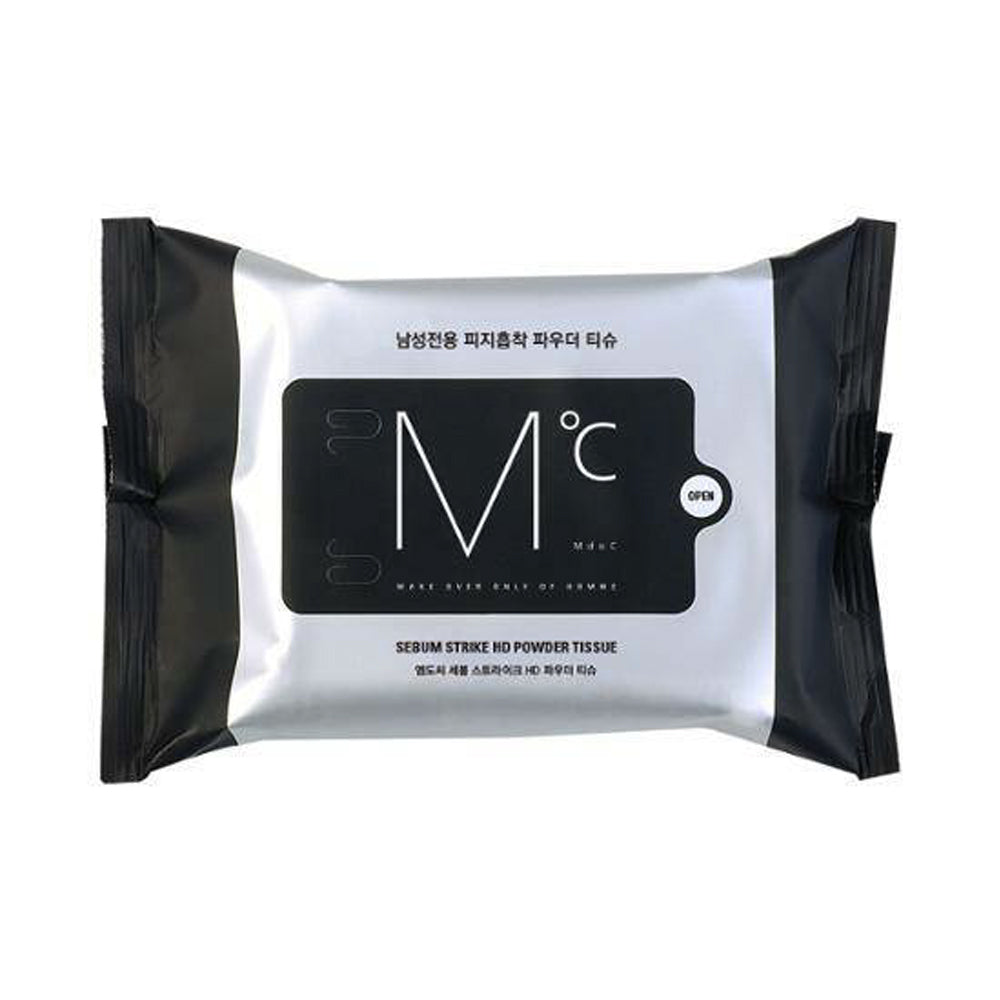 MdoC MdoC SEBUM STRIKE HD POWDER TISSUE 110g - soothing - front bottle shot