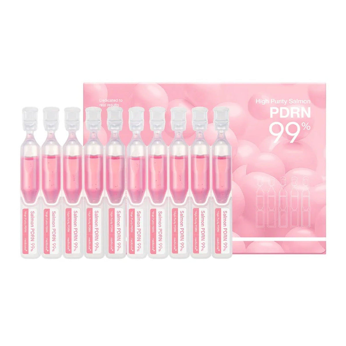 MEDICUBE Medicube PDRN Pink One Day Serum 1.5ml * 10ea - hydrating - front bottle shot