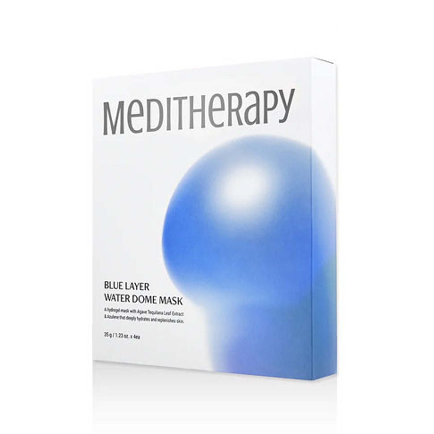 Meditherapy Meditherapy Blue Layer Water Dome Mask 35g * 4ea - hydrating - front bottle shot