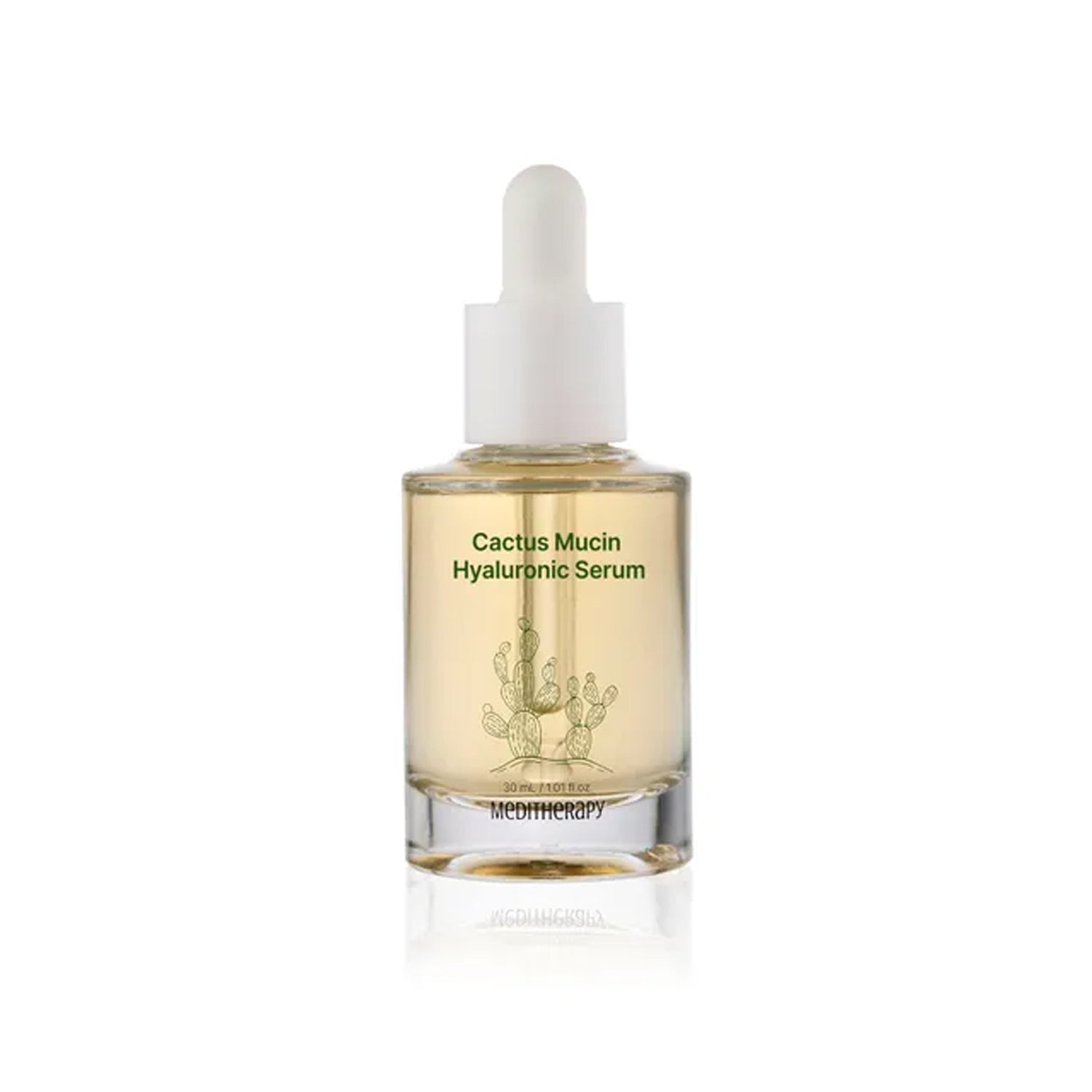 Meditherapy Meditherapy Cactus Mucin Hyaluronic Serum 30ml - hydrating - front bottle shot