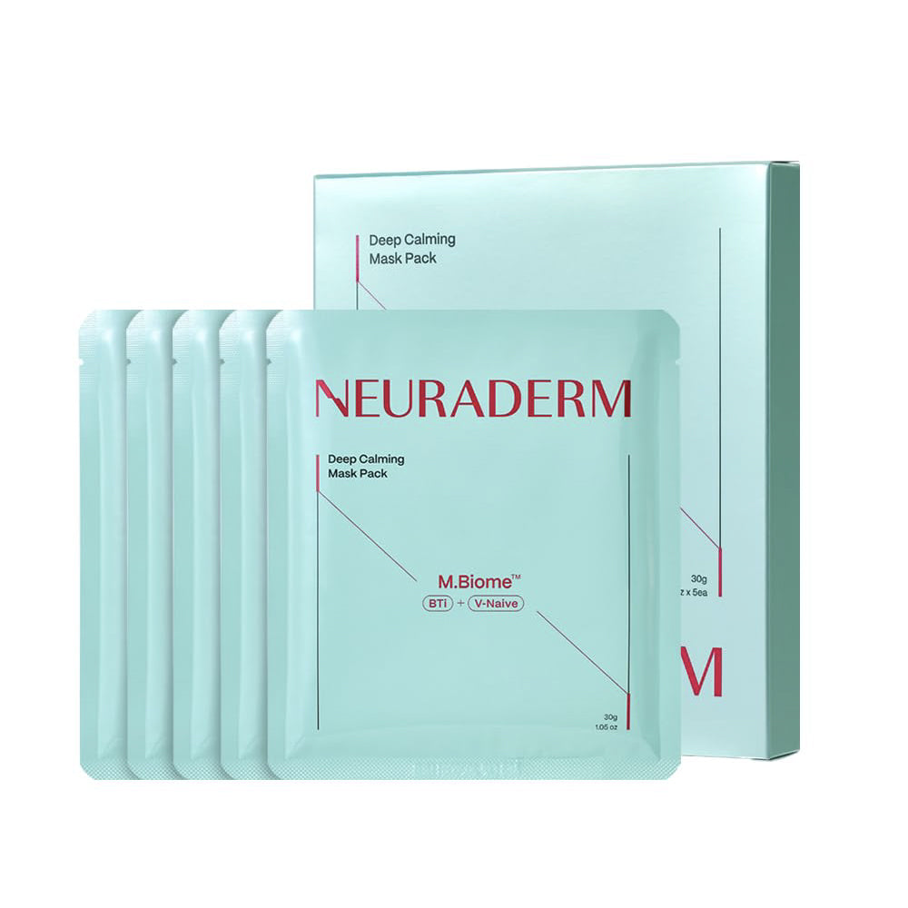 NEURADERM Medytox NEURADERM Deep Calming Mask Pack 5 sheets - hydrating - front bottle shot