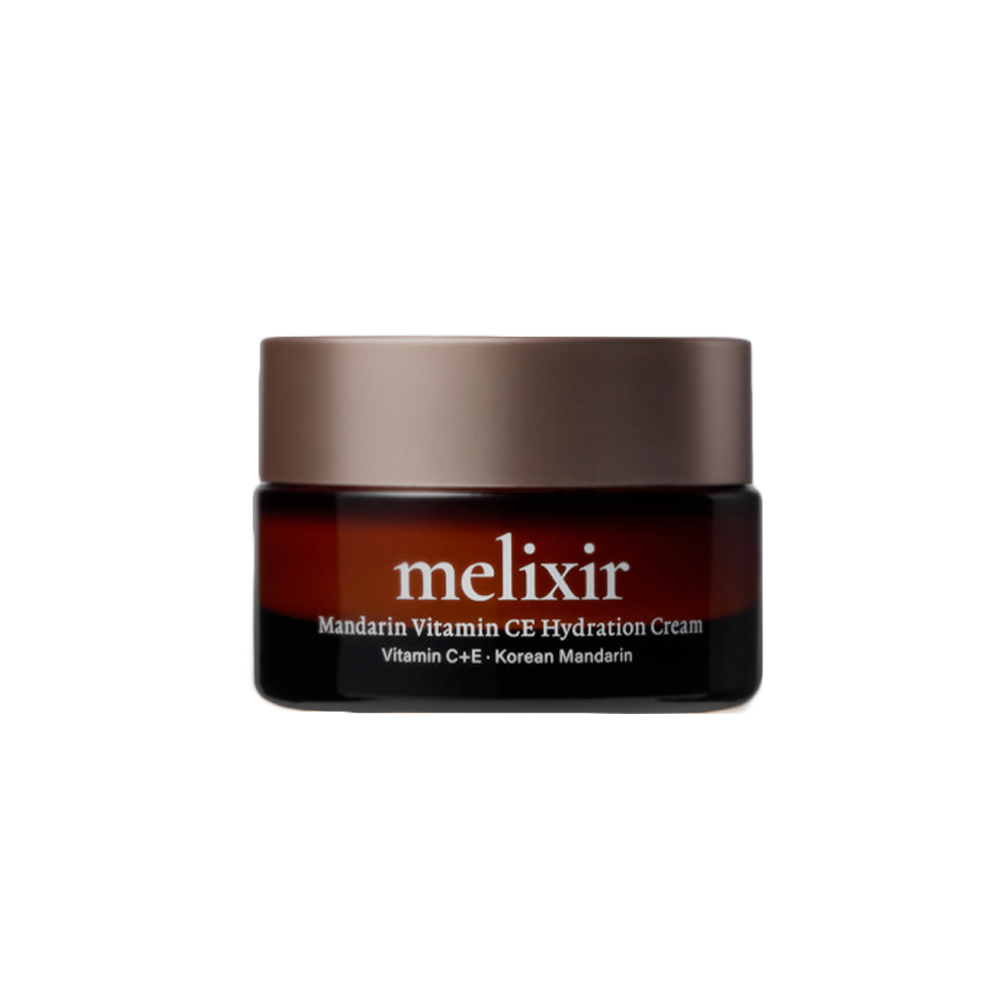 Melixir Melixir Mandarin Vitamin CE Hydration Cream 30ml - hydrating - front bottle shot