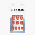 MUZMAK MUZMAK Nail Tips 36pcs #Mercury(Regular Square) - anti-aging - front bottle shot