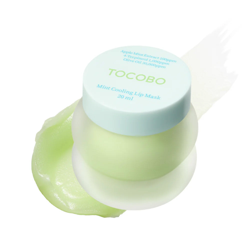 TOCOBO TOCOBO Mint Cooling Lip Mask 20ml - hydrating - front bottle shot