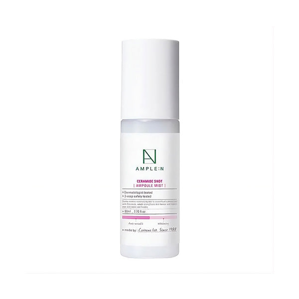 AMPLE:N AMPLE:N Ceramide Shot Ampoule Mist 80ml - hydrating - front bottle shot