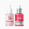 Anua Anua Whitening Booster Set (Peach Niacin Serum 30ml + TXA Dark Spot Correcting Serum 30ml) - hydrating - front bottle