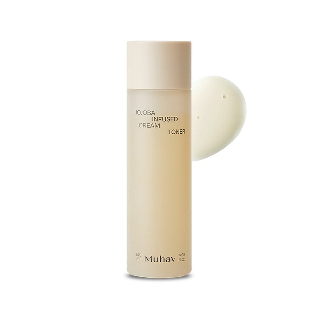 Muhav Muhav Jojoba Infused Cream Toner 145ml - hydrating - front bottle shot