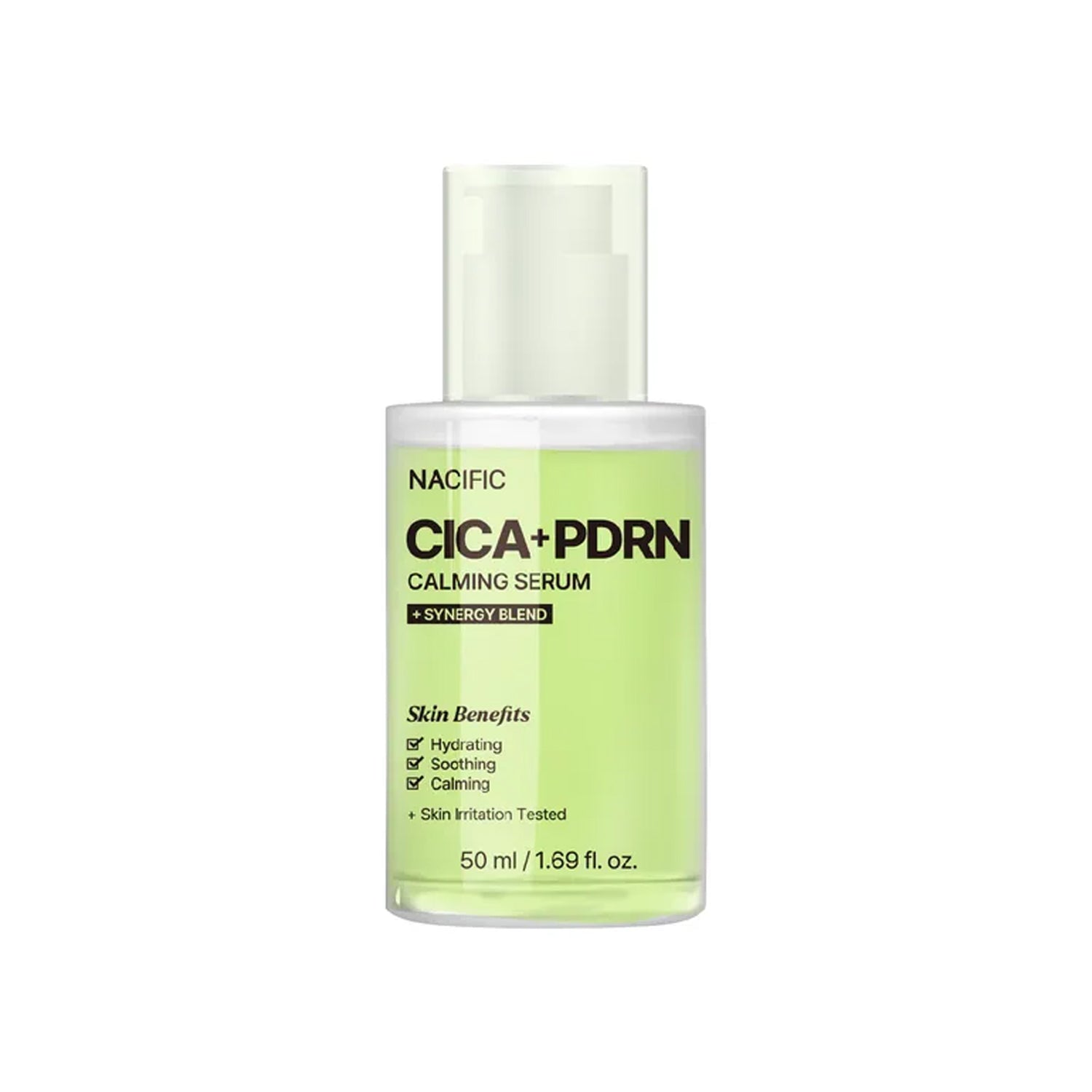 NACIFIC NACIFIC Cica PDRN Calming Serum 50ml - hydrating - front bottle shot