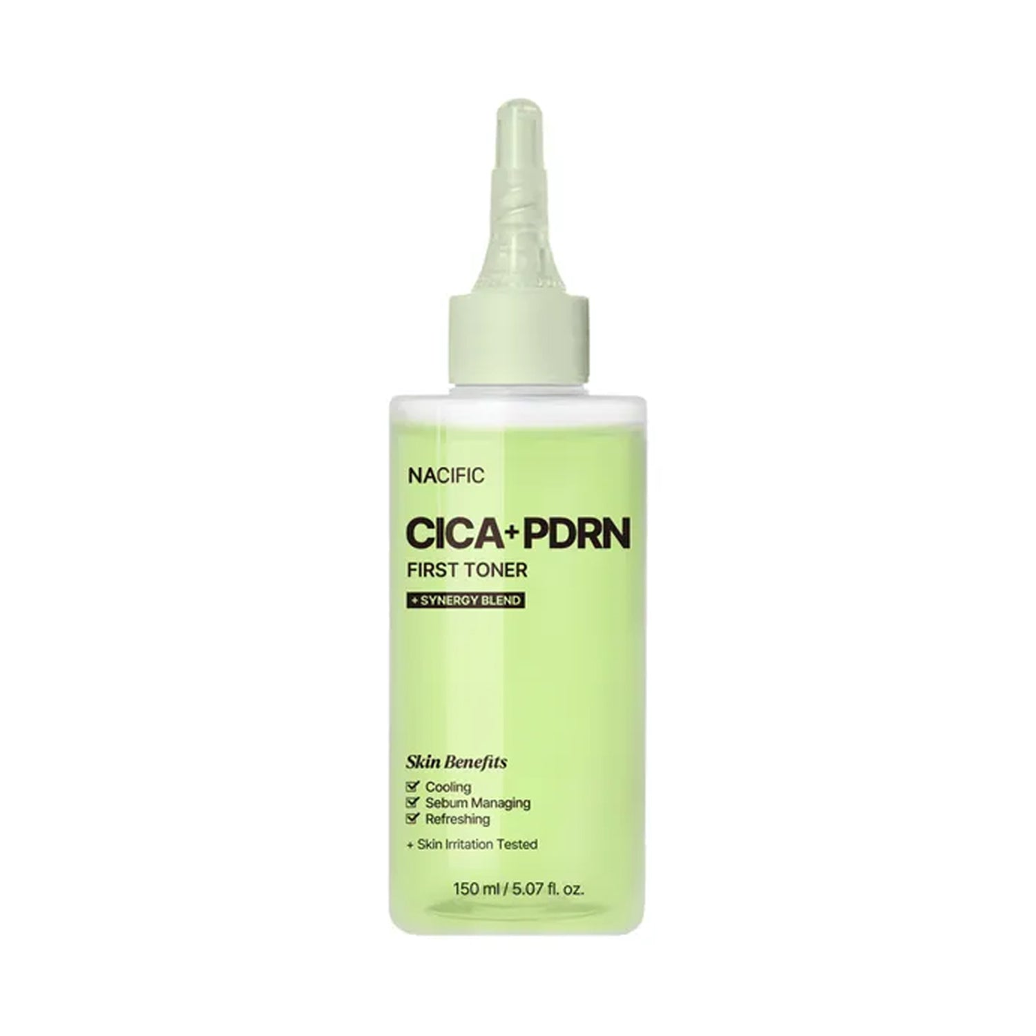 NACIFIC NACIFIC Cica PDRN First Toner 150ml - soothing - front bottle shot
