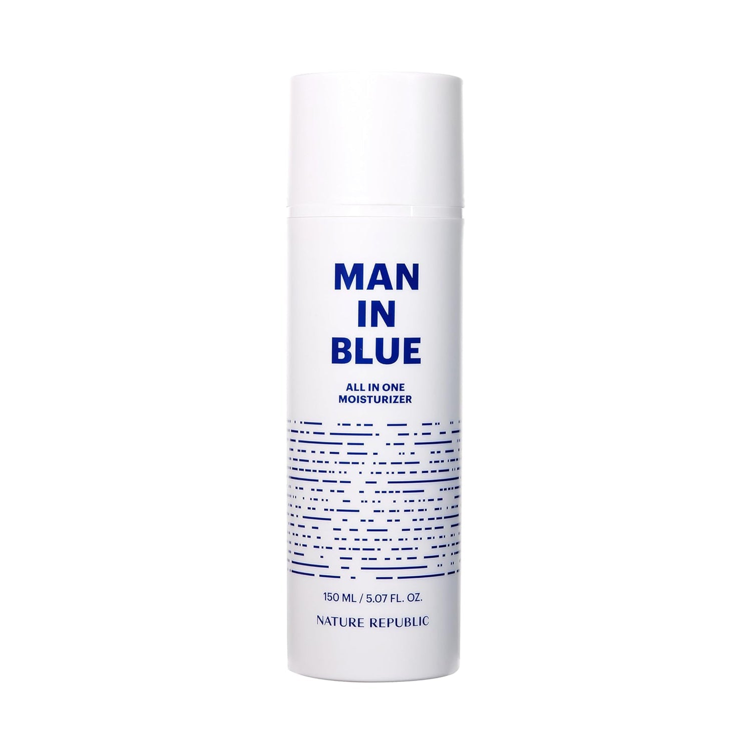 NATURE REPUBLIC NATURE REPUBLIC Man in Blue All in One Moisturizer 150ml - hydrating - front bottle shot