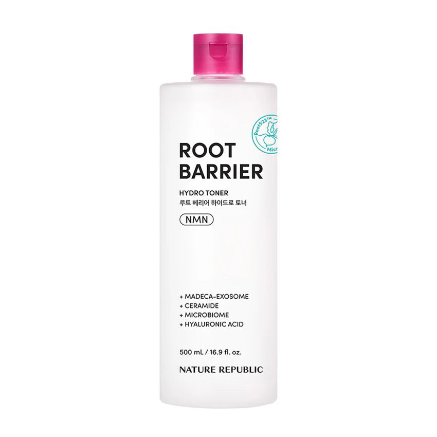 NATURE REPUBLIC NATURE REPUBLIC Root Barrier Hydro Toner 500ml - hydrating - front bottle shot