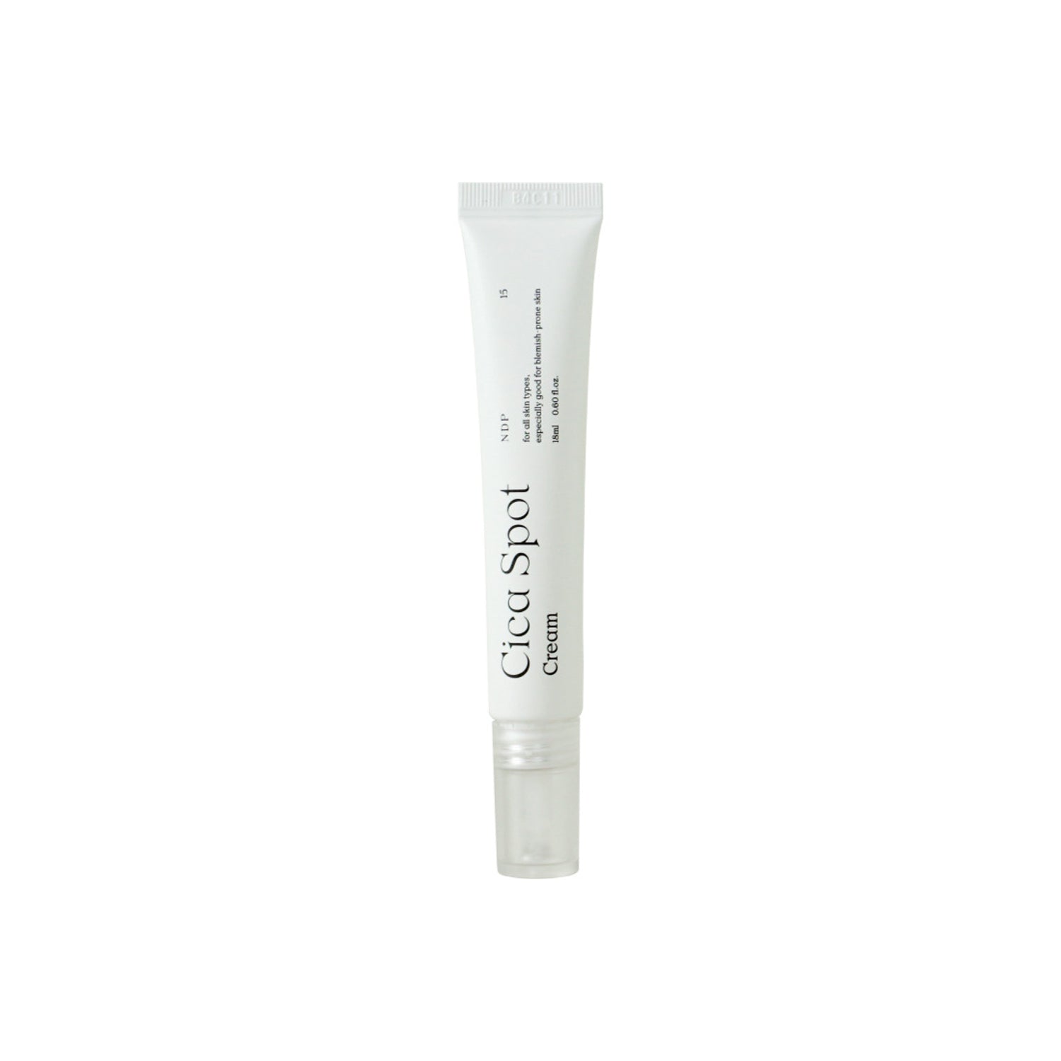 NDP NDP Cica Spot Cream 18ml - soothing - front bottle shot