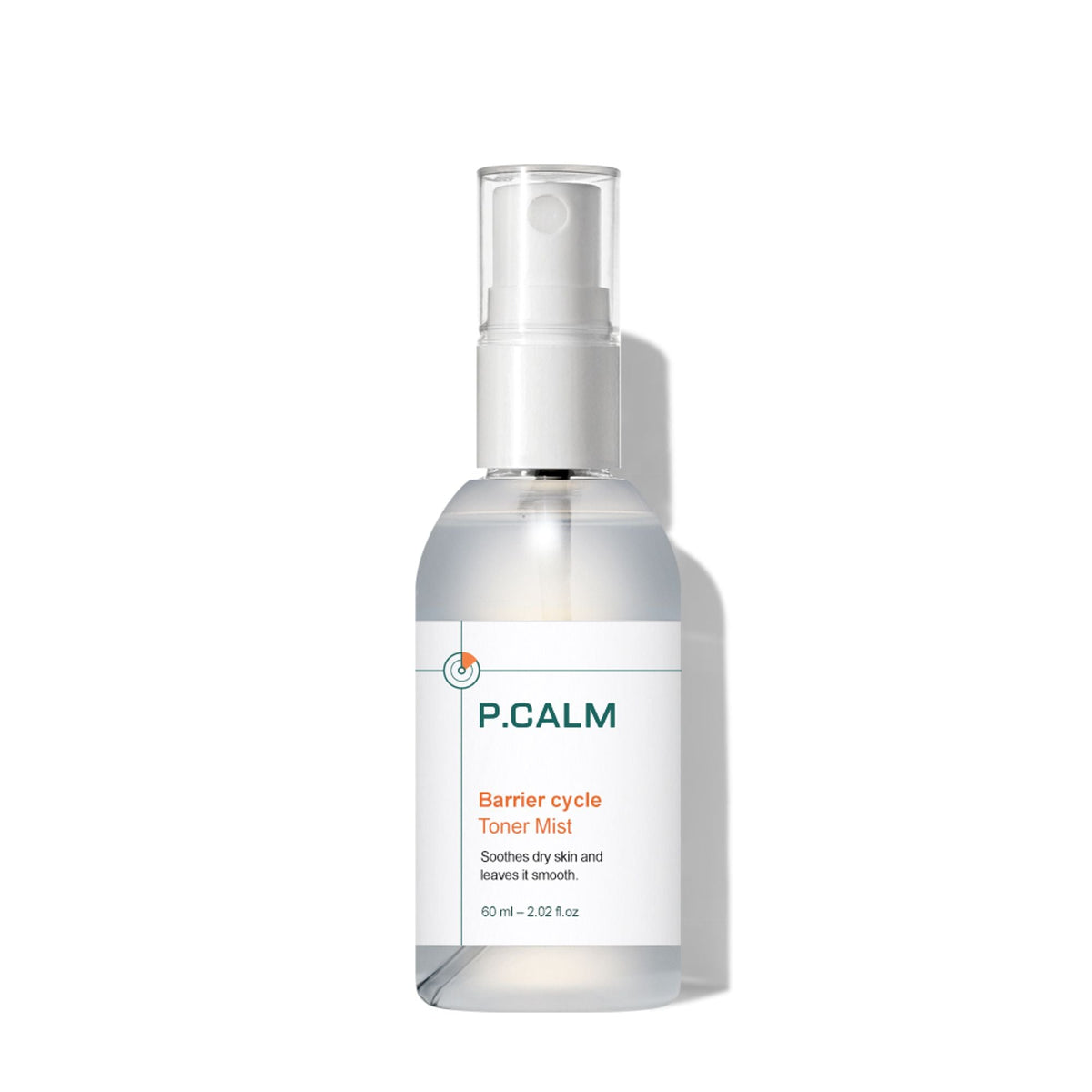 P.CALM P.CALM Barrier Cycle Toner Mist 60ml - soothing - front bottle shot