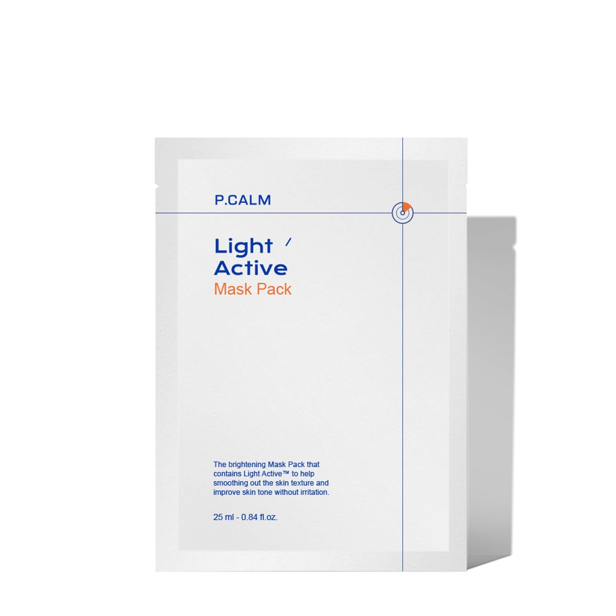 P.CALM P.CALM Light Active Mask Pack 25ml x 1ea - brightening - front bottle shot