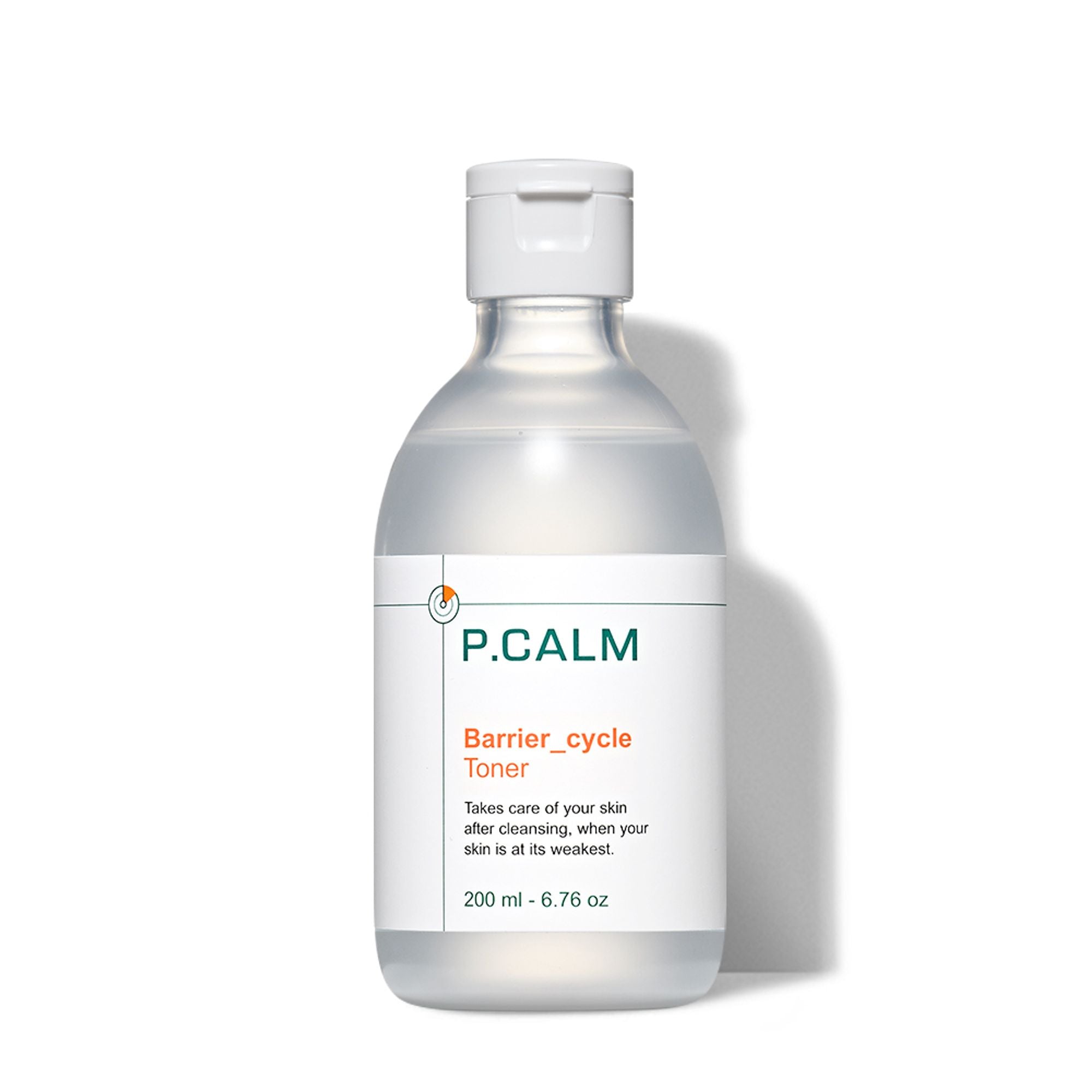 P.CALM P.CALM Barrier Cycle Toner 200ml - soothing - front bottle shot