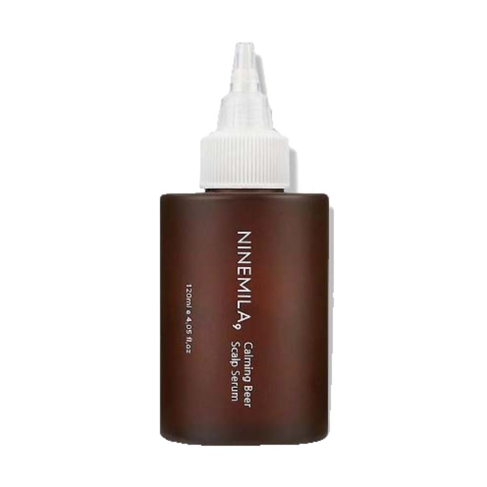 NINEMILA NINEMILA Calming Beer Scalp Serum 120ml - hydrating - front bottle shot