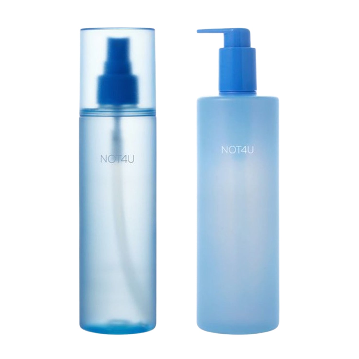 NOT4U NOT4U [SET] Clear Body Mist (200ml) + Clear Acne Body Wash (500ml) - hydrating - front bottle shot