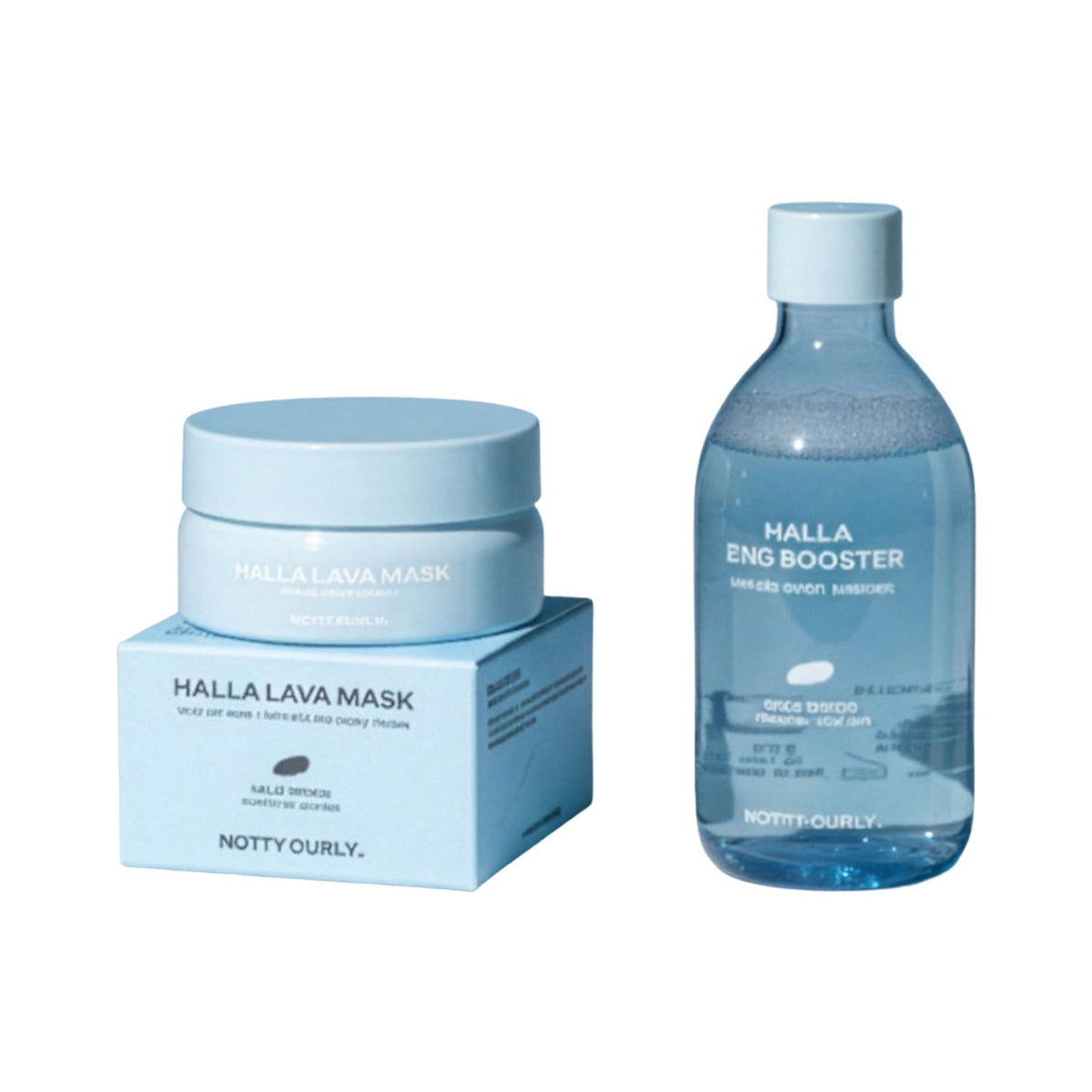 NOTTY CURLY NOTTY CURLY Halla Edition Duo Set - hydrating - front bottle shot