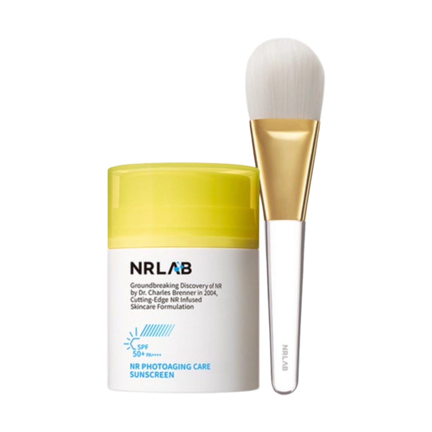 NRLAB NRLAB NR Photoaging Care Sunscreen 30ml + Brush - anti-aging - front bottle shot