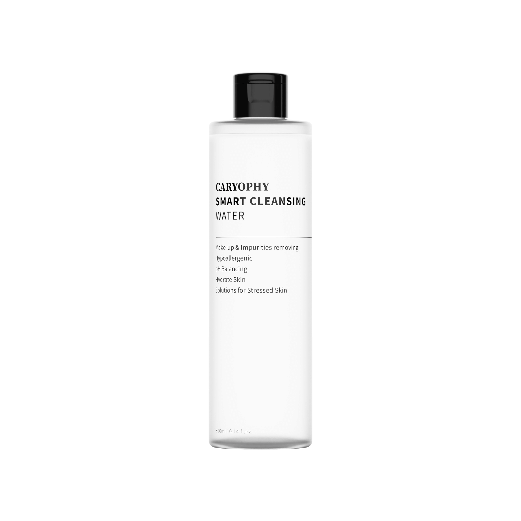 CARYOPHY CARYOPHY Smart Cleansing Water 500ml - pore care - front bottle shot