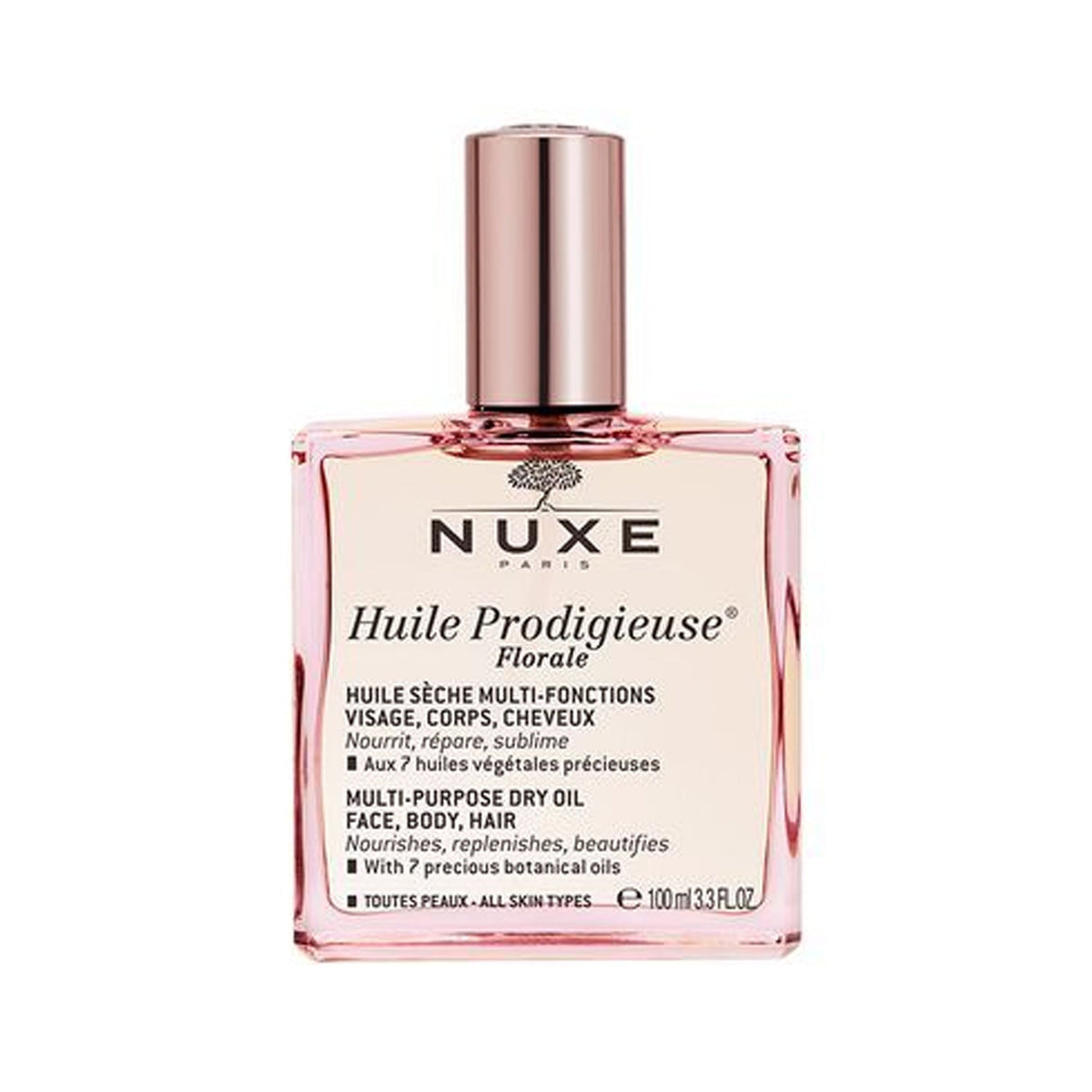 NUXE NUXE Huile Prodigieuse Florale Multi-Purpose Dry Oil 100ml - pore care - front bottle shot
