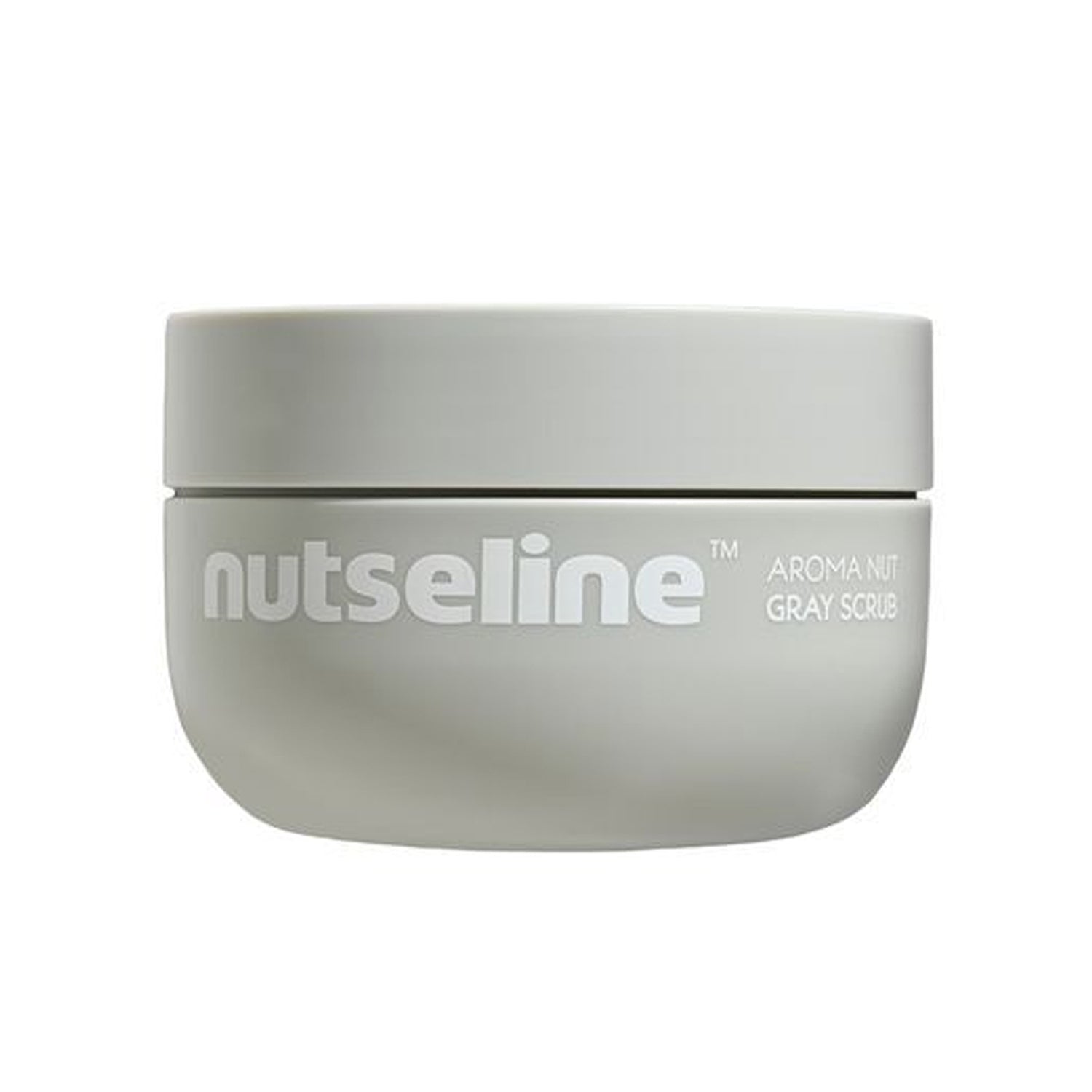 nutseline nutseline Aroma Nut Gray Body Scrub 200g - hydrating - front bottle shot