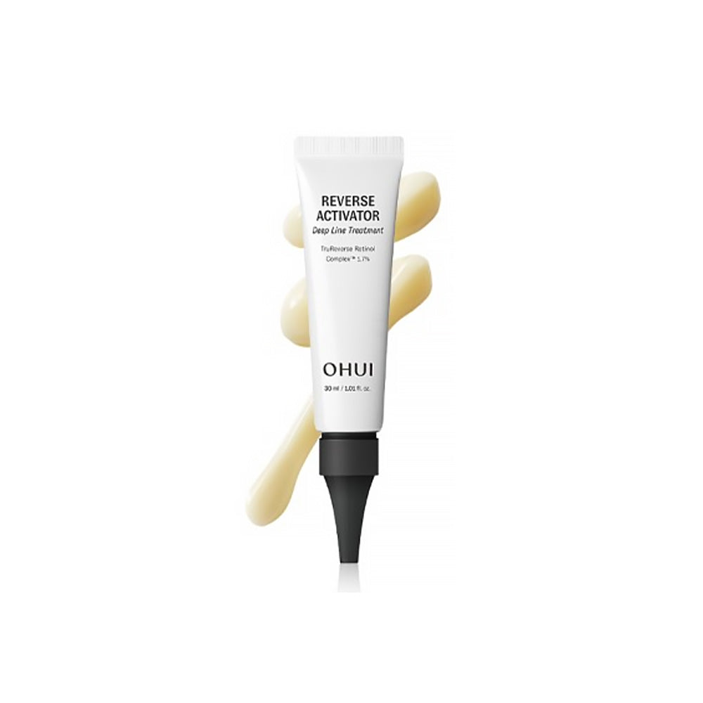 OHUI OHUI REVERSE ACTIVATOR Deep Line Treatment 30ml - hydrating - front bottle shot