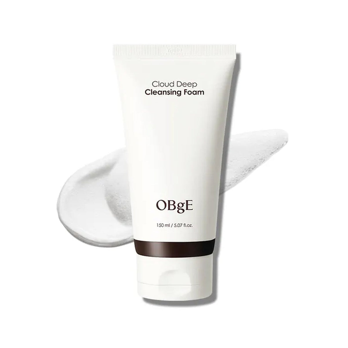 OBgE OBgE Cloud Deep Cleansing Foam 150ml - hydrating - front bottle shot