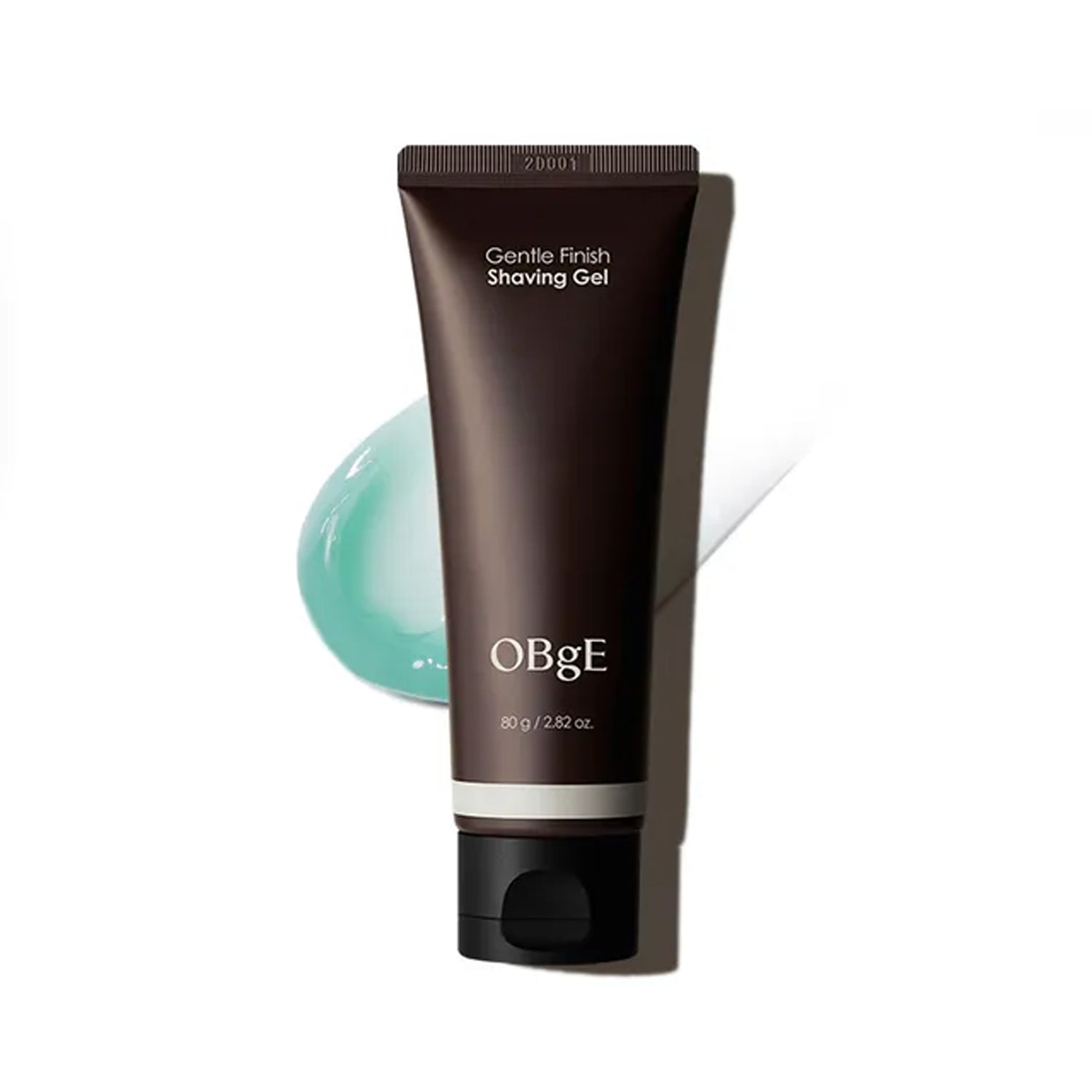 OBgE OBgE Gentle Finish Shaving Gel 80g - hydrating - front bottle shot