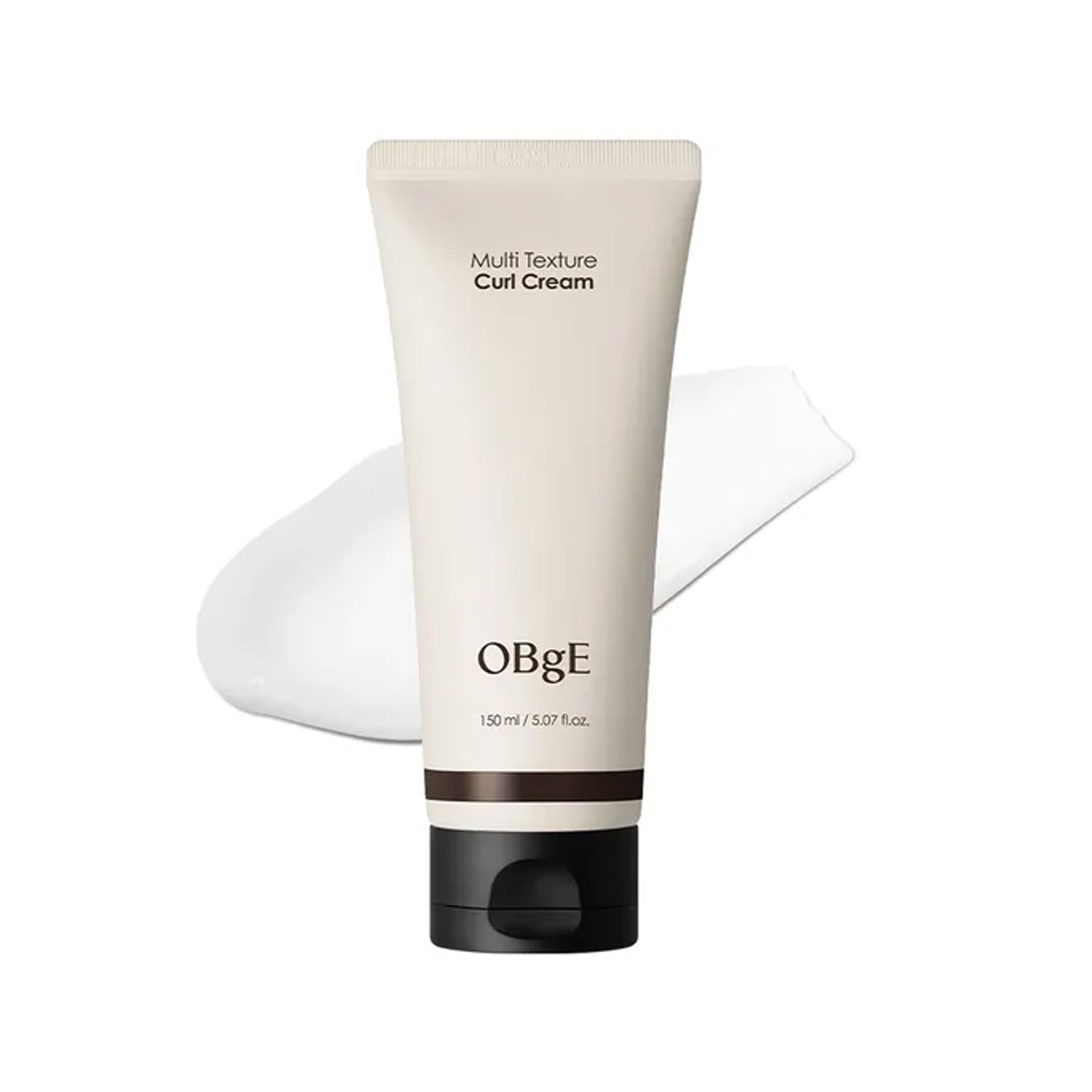 OBgE OBgE Multi Texture Curl Cream 150ml - hydrating - front bottle shot