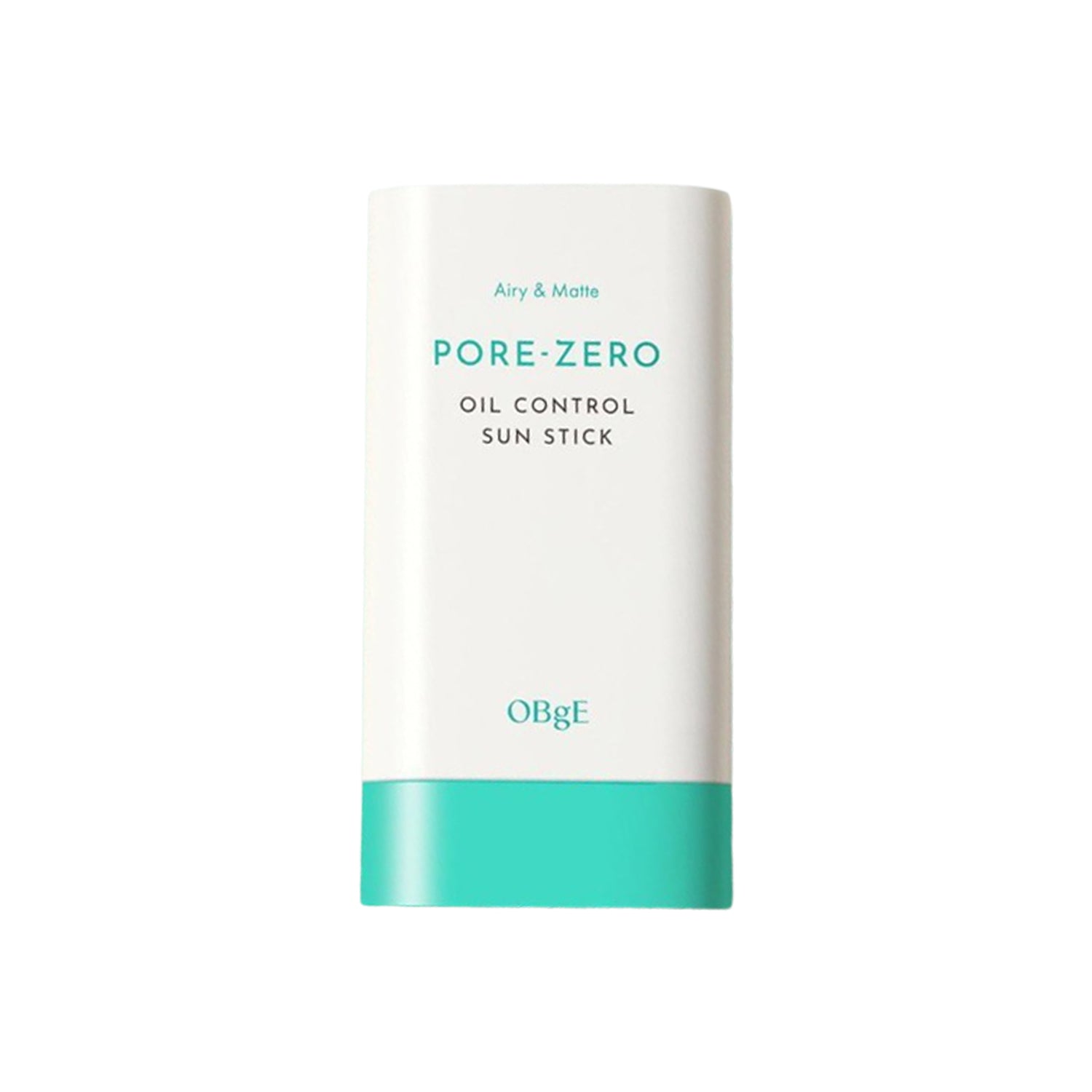 OBgE OBgE Pore Zero Oil Control Sun Stick 18g - soothing - front bottle shot