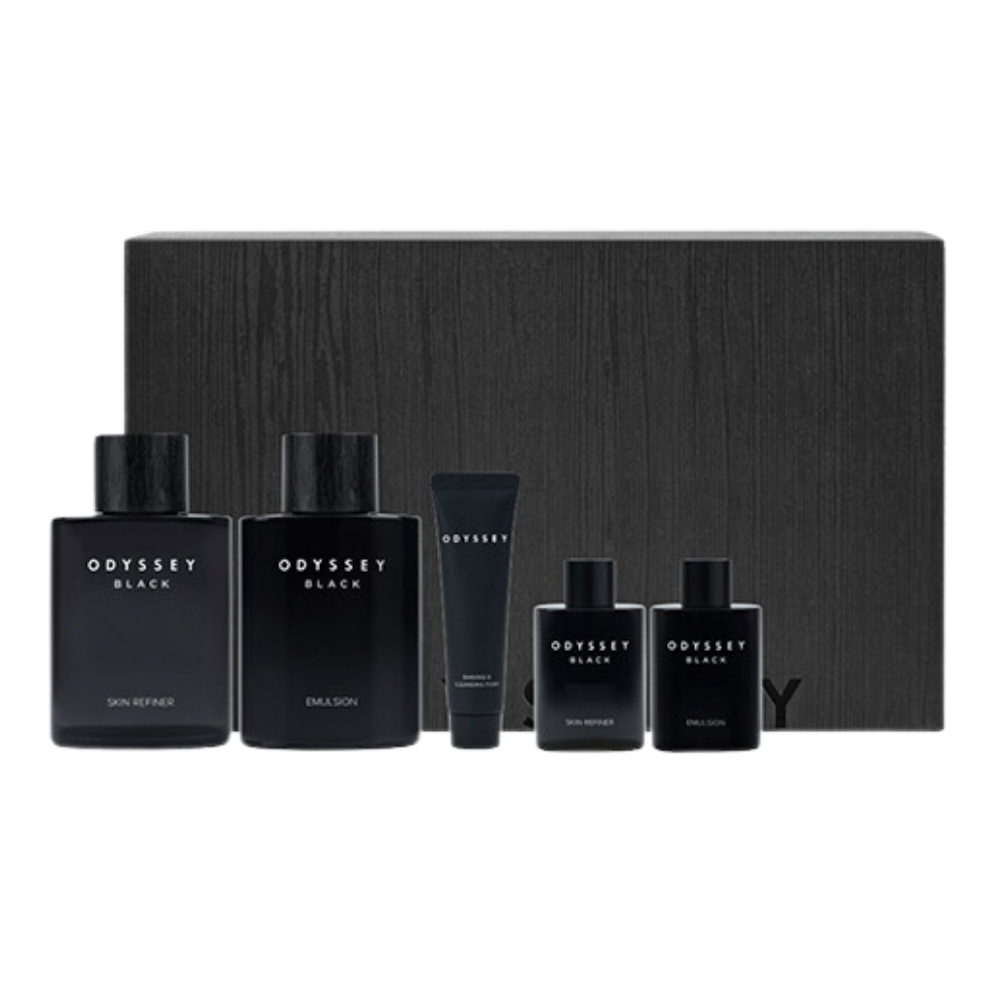ODYSSEY ODYSSEY Black Special 2-Piece Set - hydrating - front bottle shot