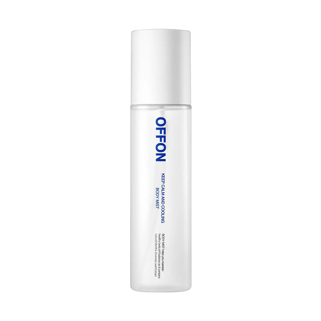 OFFON OFFON Keep Calm And Cooling Body Mist 150ml - hydrating - front bottle shot