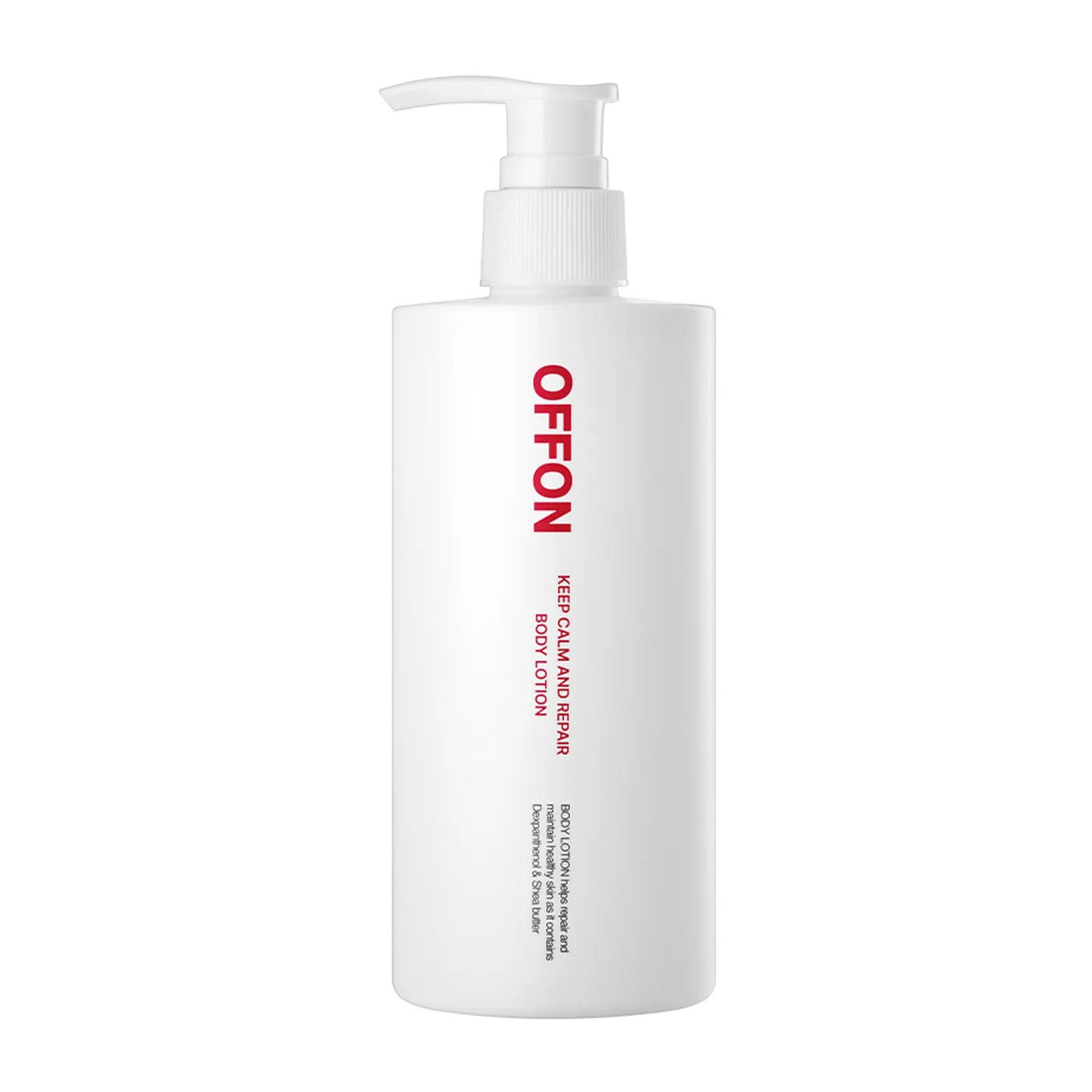 OFFON OFFON Keep Calm And Repair Body Lotion 300ml - hydrating - front bottle shot