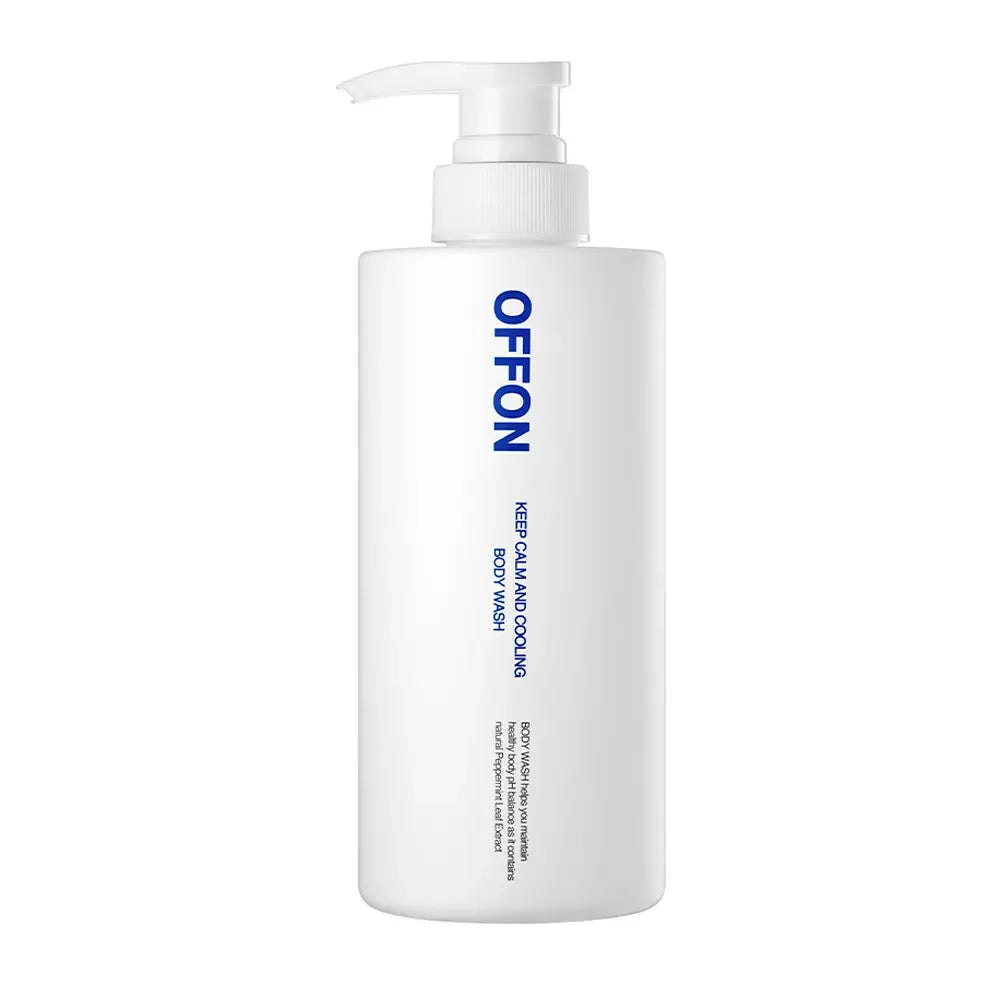 OFFON OFFON Keep Calm and Cooling Body Wash 500ml - soothing - front bottle shot